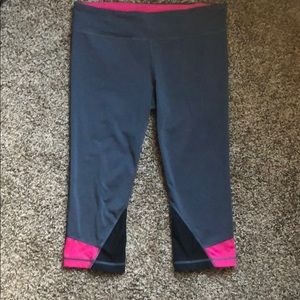 Gray Under Armour Capris